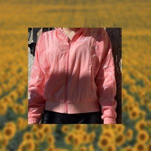 Adidas Pink WindBreaker